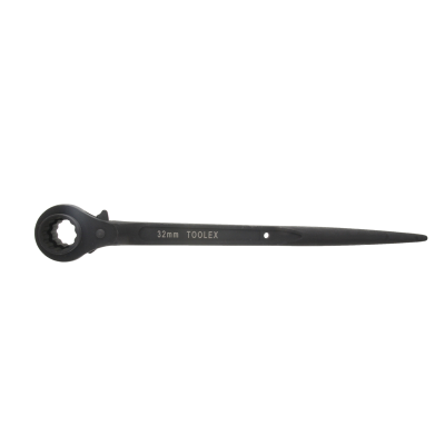 Spanner Podger 27 x 32 x 450mm Ratcheting Reversible Black Finish Long Series