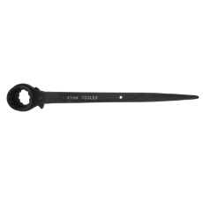  Spanner Podger 36 x 41 x 450mm Ratcheting Reversible Black Finish Long Series