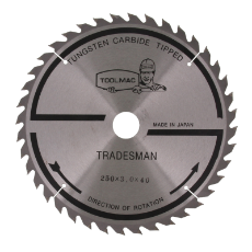  T/Carbide Blade 250Mx40Tx30/1