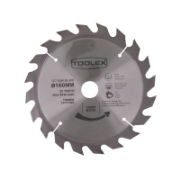 Circular Saw Blade 160mm 20TH Timber Cutting with 20mm Bore & 16mm Reducing Bush