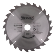 Circular Saw Blade 250MM 24TH Timber Cutting With 30MM Bore &  Two Reducing Bushes 25MM &