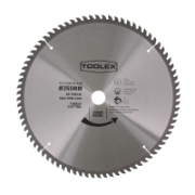 Circular Saw Blade 355MM 80TH Timber Cutting With 30MM Bore & Two Reducing Bushes 25MM & 2
