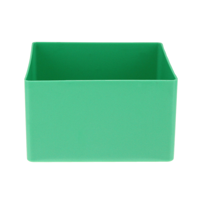 Tool Box Plastic 107 x 107 x 62 Green Heavy Duty Plastic Part Tray