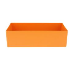  Tool Box Plastic 214 x 62 x 107 Orange Heavy Duty Plastic Part Tray