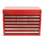 Work Shop Tool Box 660 x 405 x475 Red Tool Chest 12 Drawers PTC111 598706 New