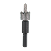 HSS Hole Cutter 16mm Complete With Arbor & Pilot Drill For Cutting Sheet Metal 2mm Cuttin