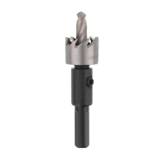  HSS Hole Cutter 18mm Complete With Arbor & Pilot Drill For For Cutting Sheet Metal 2mm Cu