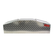 Tool Box Aluminium 1775 x 550 x 500 Gullwing Checker Plate 1.8mm Thickness