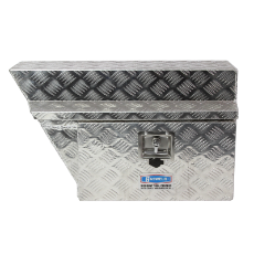  Tool Box Aluminium 750 x 440 x 270 Left Hand Side Under Tray Checker Plate