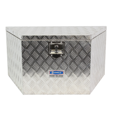 Tool Box Aluminium 900 x 505 x 450 Checker Plate 1.5mm Thickness