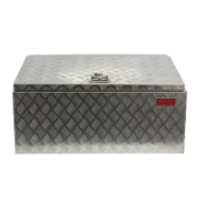 Tool Box Aluminium 950 x 600 x 500 Low Profile Checker Plate 2mm Thickness