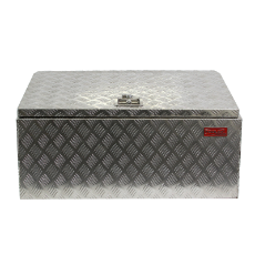  Tool Box Aluminium 950 x 600 x 500 Low Profile Checker Plate 2mm Thickness