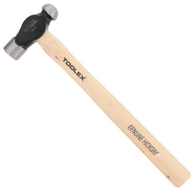 Hammer Ball Pein 16oz (450g) Genuine Hickory Handle Carbon Drop