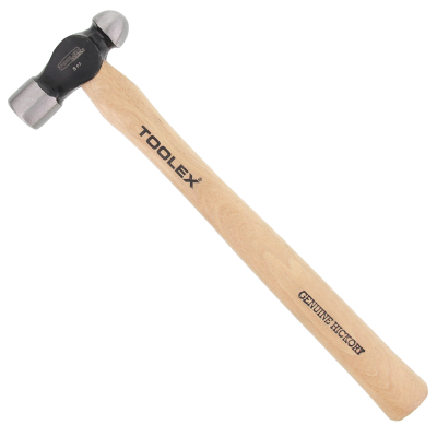 Hammer Ball Pein 8oz (227g) Genuine Hickory Handle Drop Forged Carbon Steel