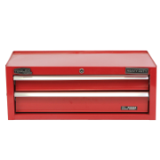 Work Shop Tool Box 667 x 310 x 255 Red Tool Chest 2 Drawers PTC150 Heavy Duty