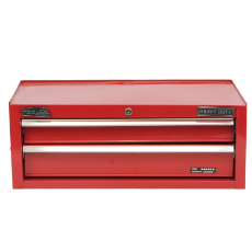  Work Shop Tool Box 667 x 310 x 255 Red Tool Chest 2 Drawers PTC150 Heavy Duty