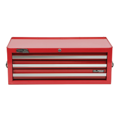  Work Shop Tool Box 667 x 310 x 255 Red Tool Chest 3 Drawers PTC 109 Heavy Duty