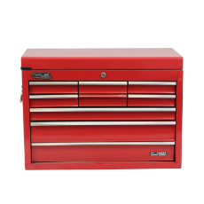  Work Shop Tool Box 660 x 305 x 420 Red Tool Chest 9 Drawers PTC106 H/D Use 591707