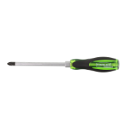 Screwdriver 150mm x 8mm x No.3 Phillips Magnetised Chrome Hex Thru Tang Soft Grip Handle
