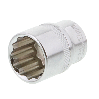 Socket 17mm Metric 3/8