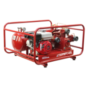 Air Compressor T20PMFC-60L 6.5 Hp Petrol Honda TA-65 Fusheng Pump 60L Roll Frame Tank 145Ps
