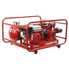  Air Compressor T20PMFCES-60L 6.5hp Petrol Honda Elect Start TA-65 Fusheng Pump 60L Tank