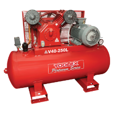  Air Compressor 7.5 Hp V40-250L 415V Electric 250L Tank Fusheng Pump VA100 145 Psi