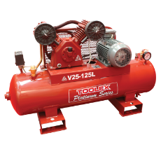  Air Compressor 4.0 Hp V25-125L 415V Electric 125L Tank Fusheng Pump VA80 145 Psi