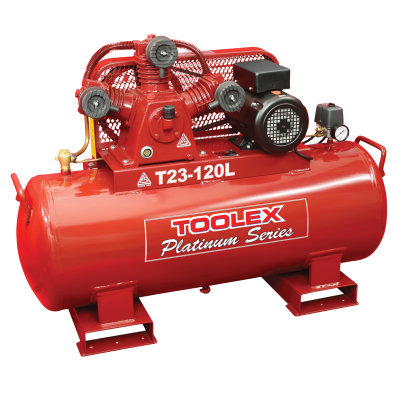 Air Compressor 3.2Hp T23 -120L 240V Electric 120L Foot Mount Tank Fusheng Pump TA65 145Psi
