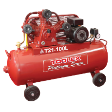  Air Compressor 3.2 Hp T21-100L 240V Electric 100L Tank Fushen g Pump TA65 4 Wheels 145Psi