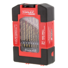  HSS 21Piece Imperial Drill Set 1/16