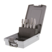 TCT Burr set 5pc Steel & Iron