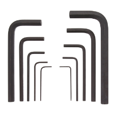  Hex Key 10pc Set:Metric 1.5mm-10mm  Unbrako Type with Wallet Case