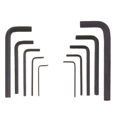  Hex Key 10pc Set:AF 1/16