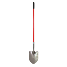  Shovel 1500mm x 270mm Round Mouth Fibreglass Handle 2mm Tampered Hat