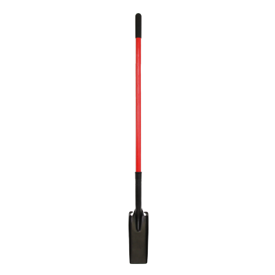 Shovel 1500mm x 170mm Mouth Long Fibreglass Handle Trade Quality Trenching 2mm Tempered