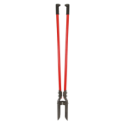 Shovel Post Hole Digger 1500mm x 250 Two Blade Fibreglass Handle Trade Tough 2mm Temperd