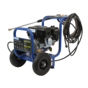 Pressure Washer Petrol 6.5HP 3000PSI 9.3LPM with 8m Steel Braided Hose & Cleaner