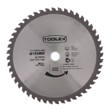 Circular Saw Blade185MM 48TH M Metal Cutting With 20MM Bore