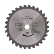 Circular Saw Blade 165MM 30TH 165MM 30TH Metal Cutting With 20MM Bore