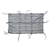 Cargo Net Heavy Duty 2.6m x 1.8m x 50mm Webbing With 8MM Bungee Cord & Stainless Steel