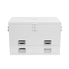  Truck Box Steel 702 x 404 x 480 White Two Drawer