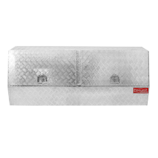  Tool Box Aluminium 1800 x 500 x 700 Checker Plate Double Door