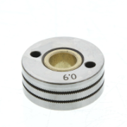 Mig Drive Roll .8/.9mm Knurled For Gasless For Toolex Mig 597097 Size 36mm OD & 9.8mm ID
