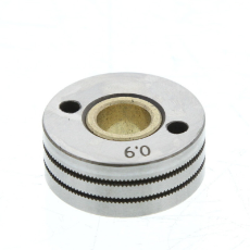  Mig Drive Roll .8/.9mm Knurled For Gasless For Toolex Mig 597097 Size 36mm OD & 9.8mm ID