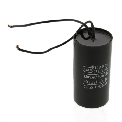 A/C Capacitor 25Uf Suit 594138 Silent Type Air Comp  Alum