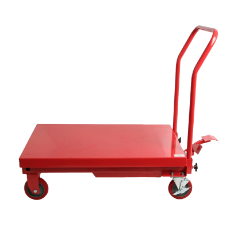  Hydraulic Scissor Lift 226kg 740mm Lift Height Table 810mm x 500mm