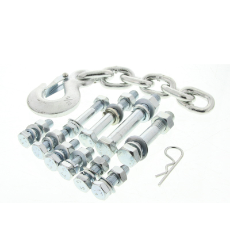  Hyd Truck Crane Accessories 524577- Chain,Hook,Bolts& Nuts Items A+1 To 15 In Plastic Bag