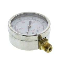  Gauge 400 Kpa 63mm Std Bot 1/4