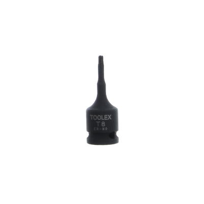 Socket Torx T8 Male 1/4